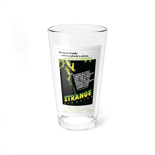 STRANGE BEHAVIOUR (DEAD KIDS) 1981 Movie Poster - Pint Glass 16oz 16oz - Go Mug Yourself