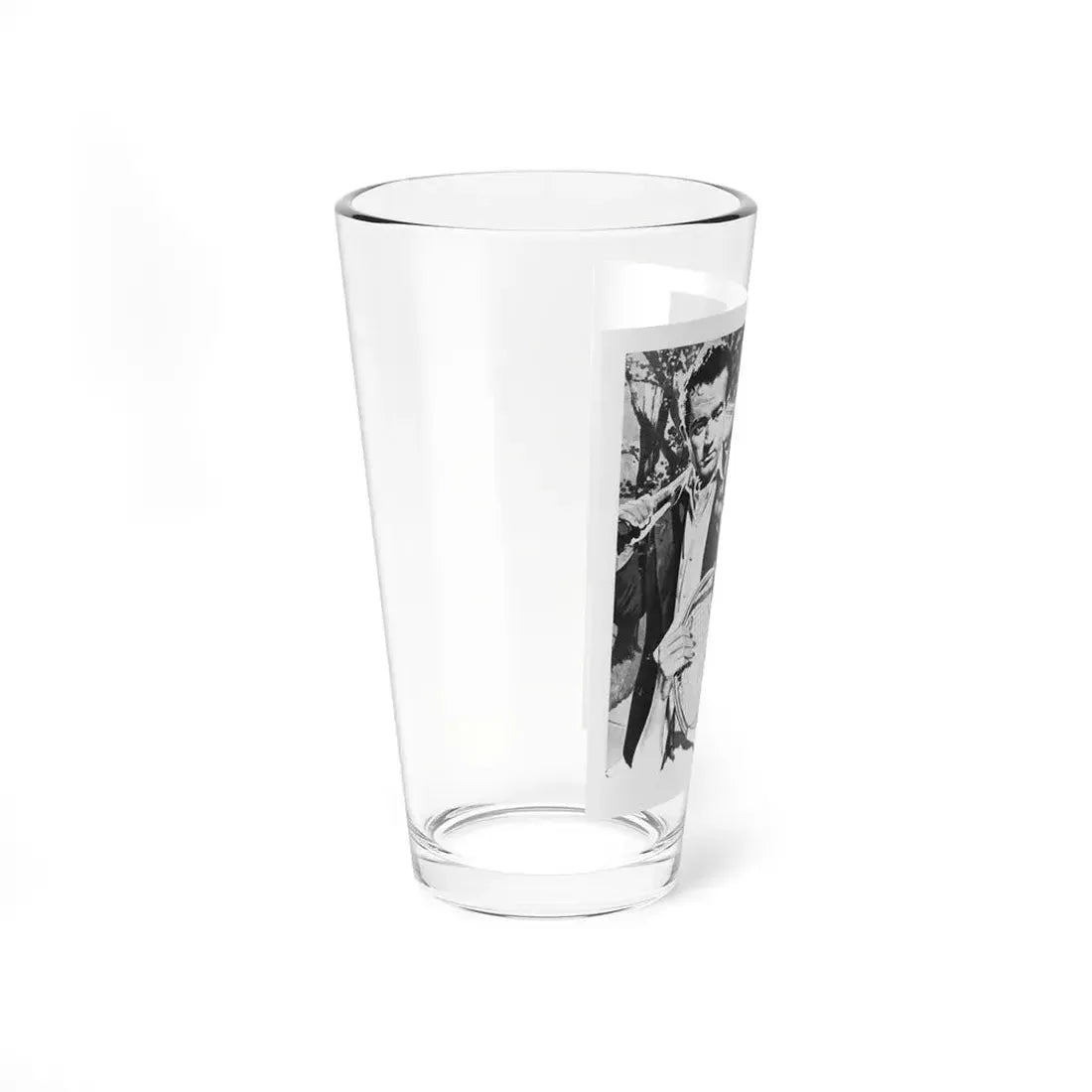 Strange Encounter by Ann Hayward Cook, Woman magazine, 1955 (Magazine Illustration) Pint Glass 16oz - Go Mug Yourself