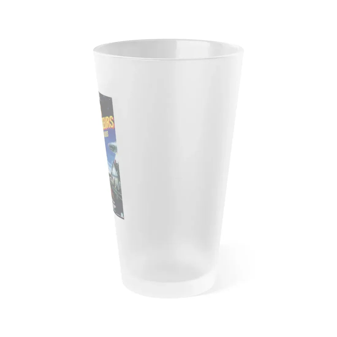STRANGE INVADERS (FRENCH) 1983 Movie Poster - Frosted Pint Glass 16oz - Go Mug Yourself
