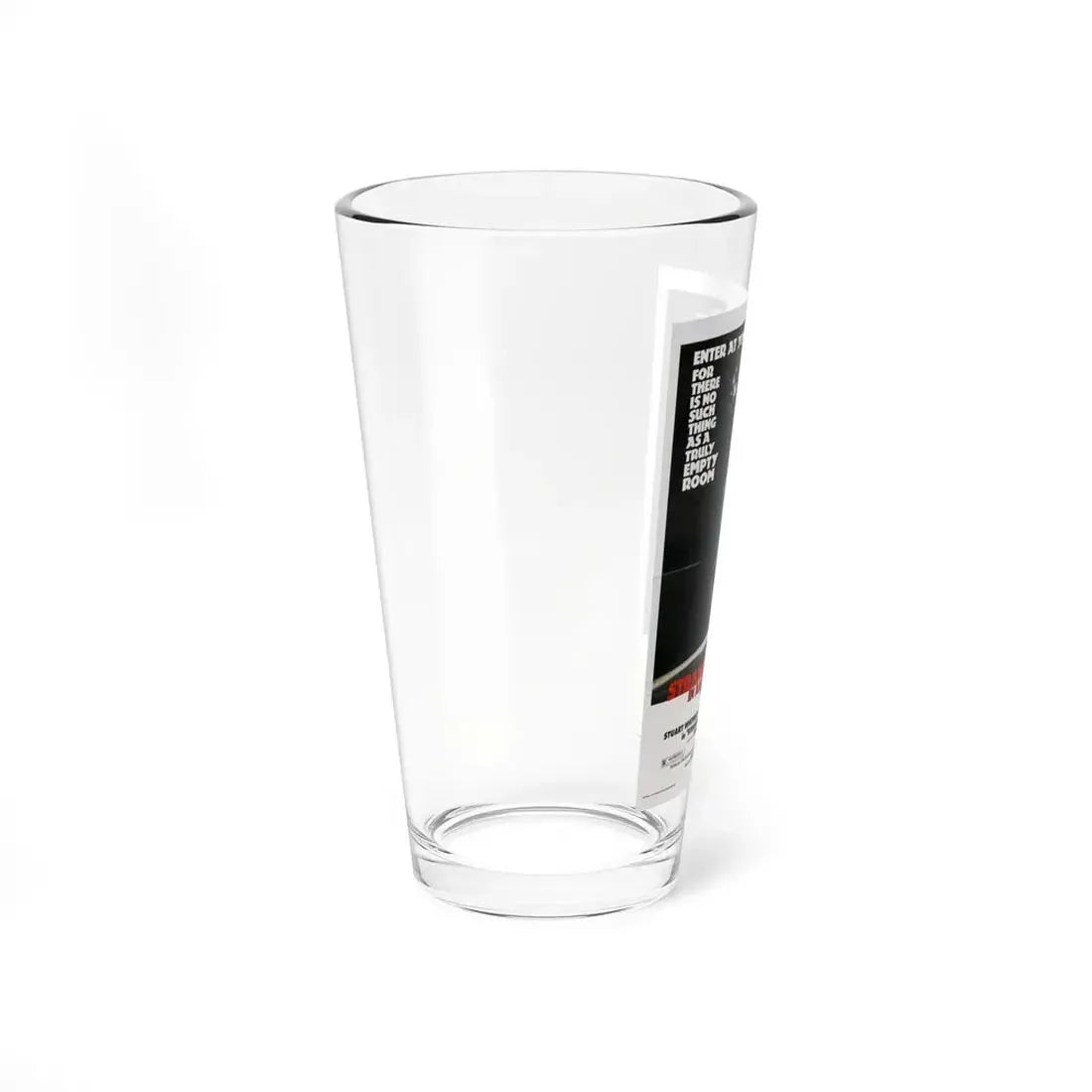 STRANGE SHADOWS IN AN EMPTY ROOM 1976 Movie Poster - Pint Glass 16oz - Go Mug Yourself