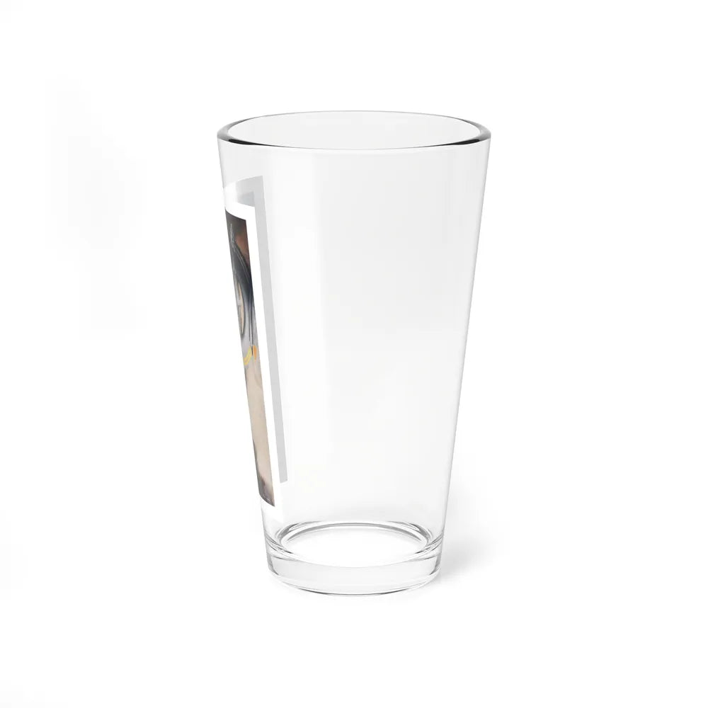 Stranger In The Sky by Pat Frank, The Saturday Evening Post, 1957 (Magazine Illustration) Pint Glass 16oz - Go Mug Yourself