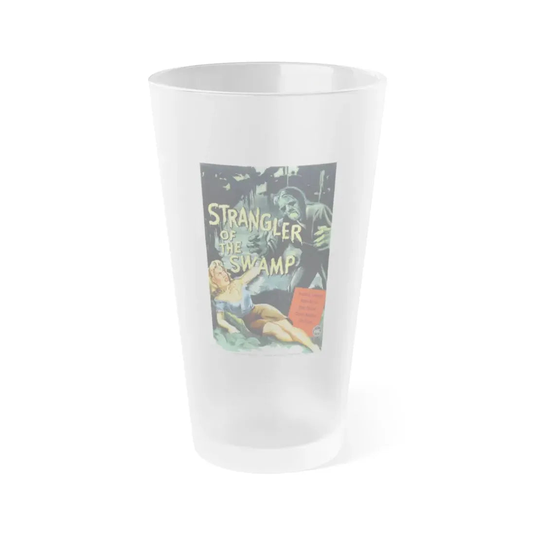 STRANGLER OF THE SWAMP 1946 Movie Poster - Frosted Pint Glass 16oz Default Title - Go Mug Yourself