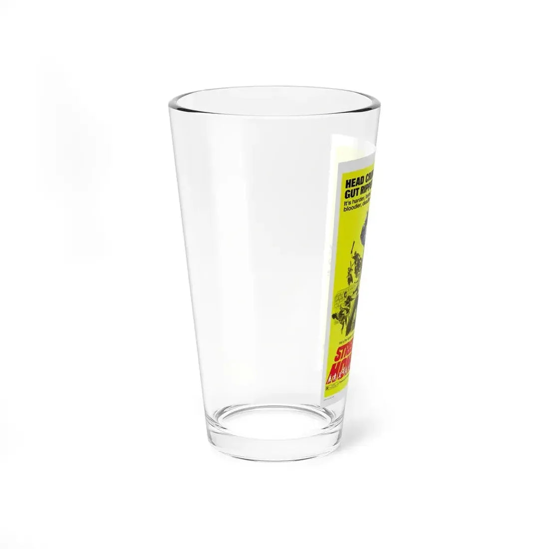 STREET GANGS OF HONG KONG 1973 Movie Poster - Pint Glass 16oz - Go Mug Yourself