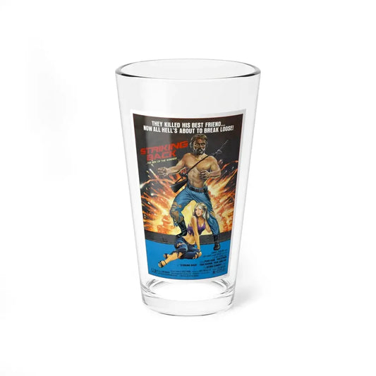 STRIKING BACK (SEARCH AND DESTROY) 1979 Movie Poster - Pint Glass 16oz 16oz - Go Mug Yourself