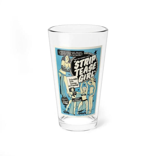 STRIP TEASE GIRL 1952 Movie Poster - Pint Glass 16oz 16oz - Go Mug Yourself
