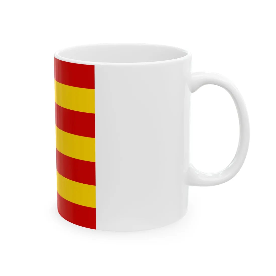 Strusiv flag (Ukraine) White Coffee Mug - Go Mug Yourself