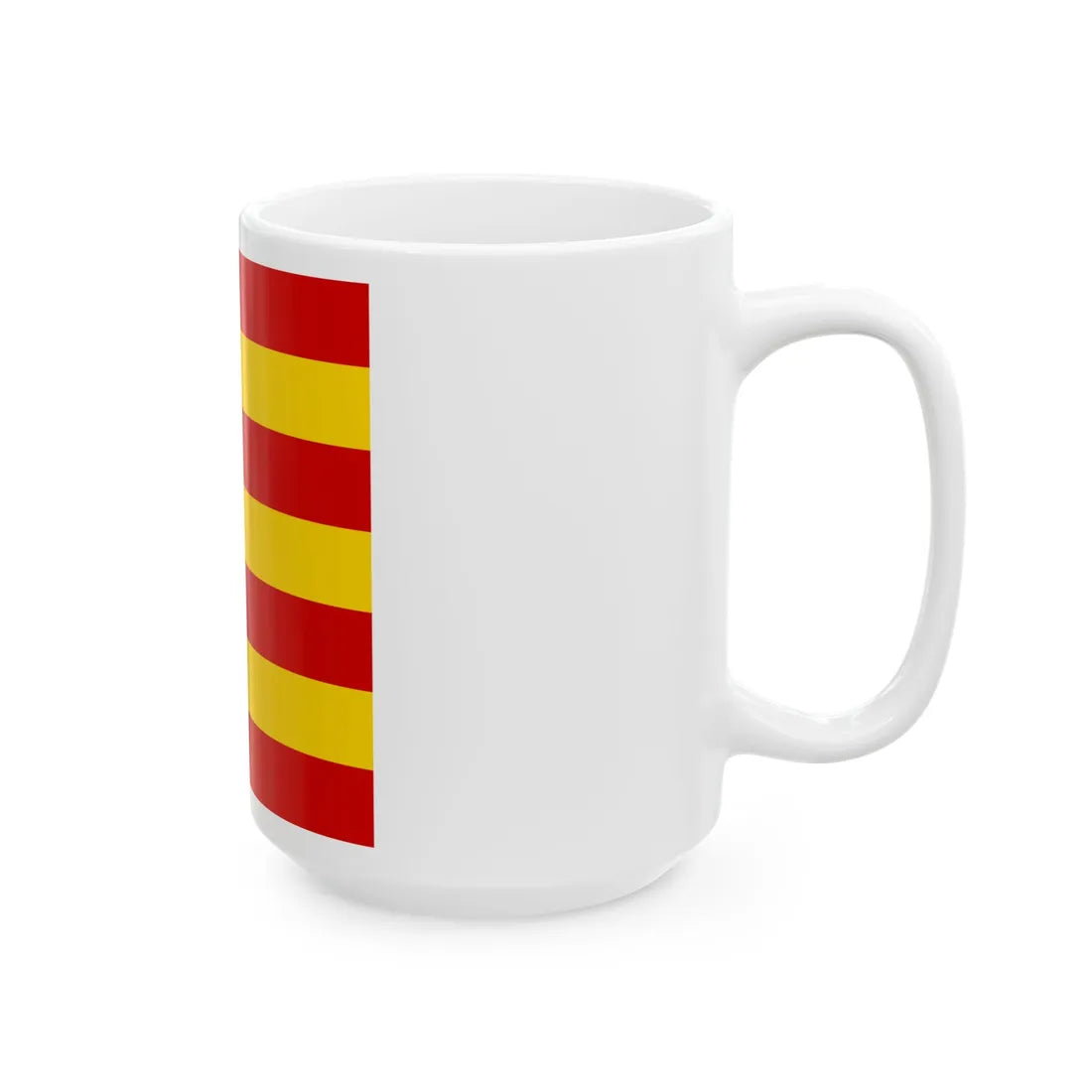 Strusiv flag (Ukraine) White Coffee Mug - Go Mug Yourself