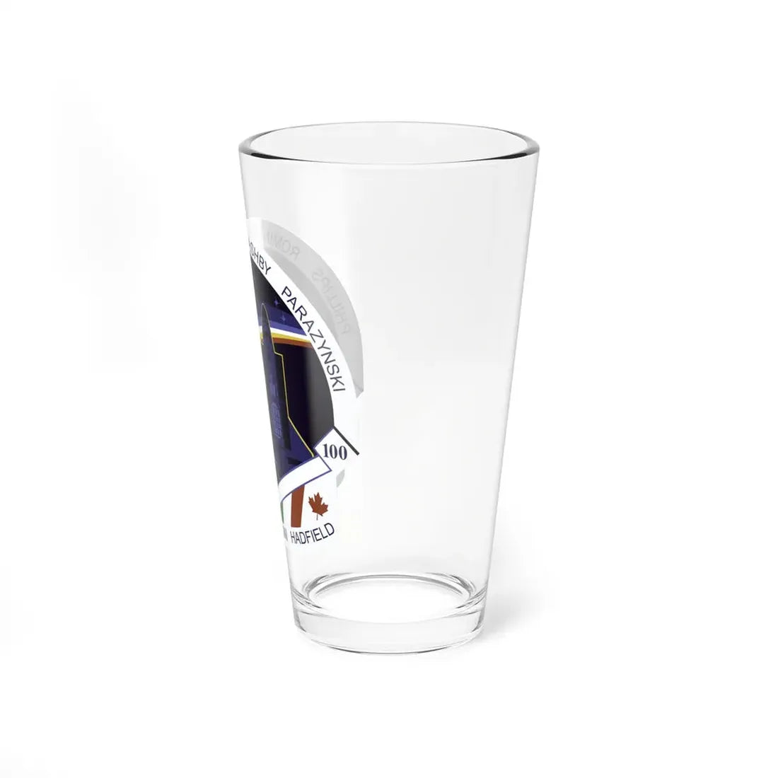 STS 100 (NASA) Pint Glass 16oz - Go Mug Yourself
