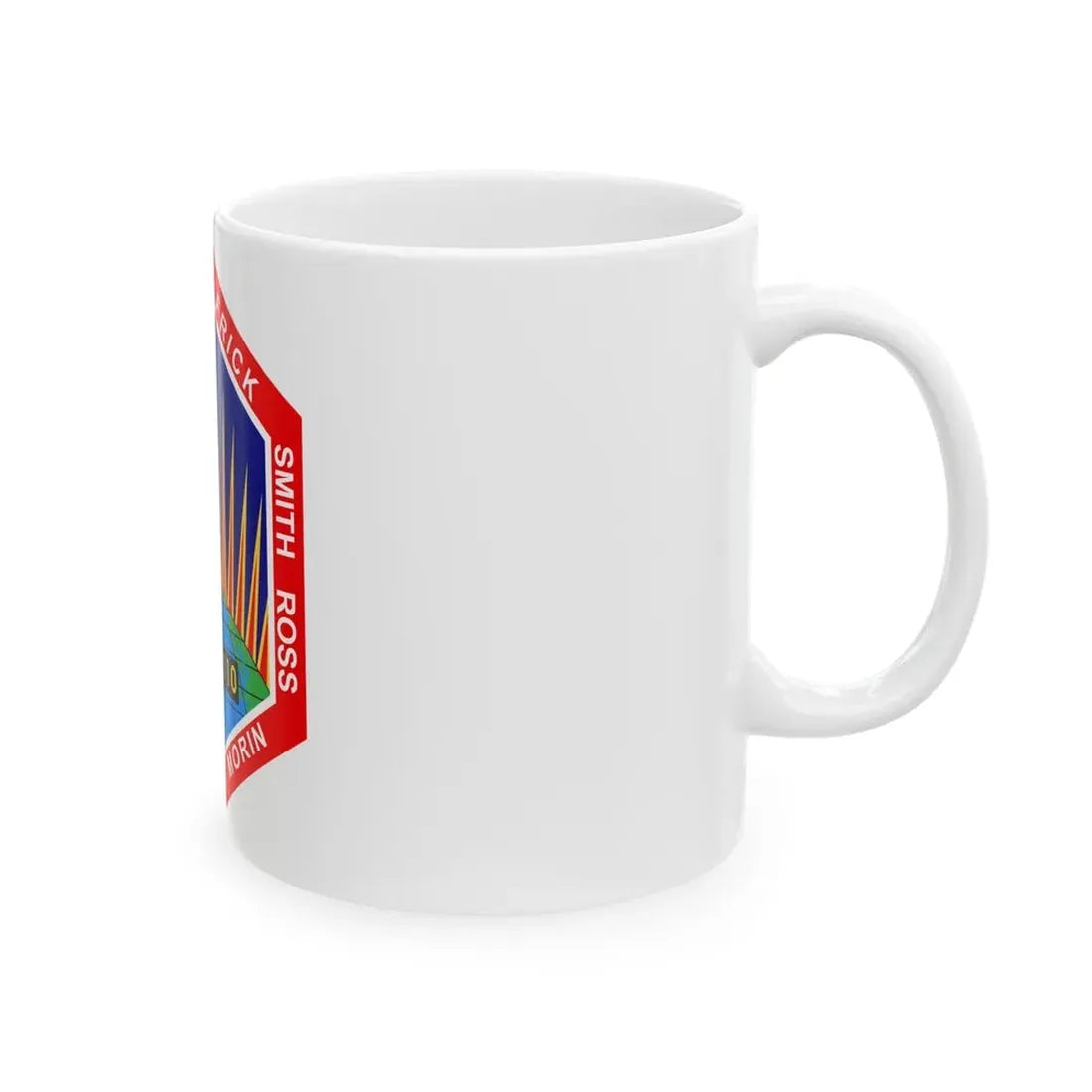STS 110 (NASA) White Coffee Mug - Go Mug Yourself