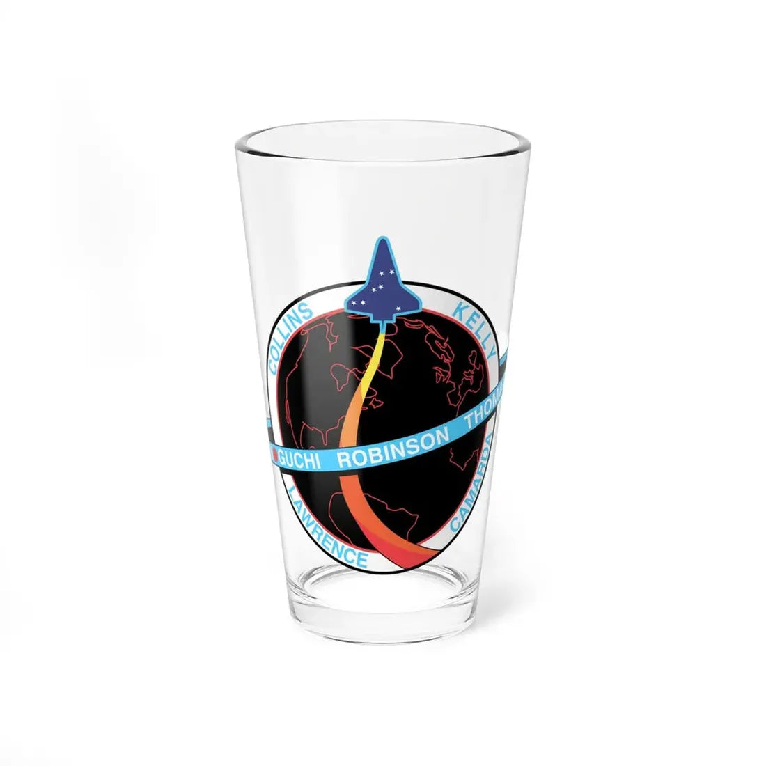 STS 114 (NASA) Pint Glass 16oz 16oz - Go Mug Yourself