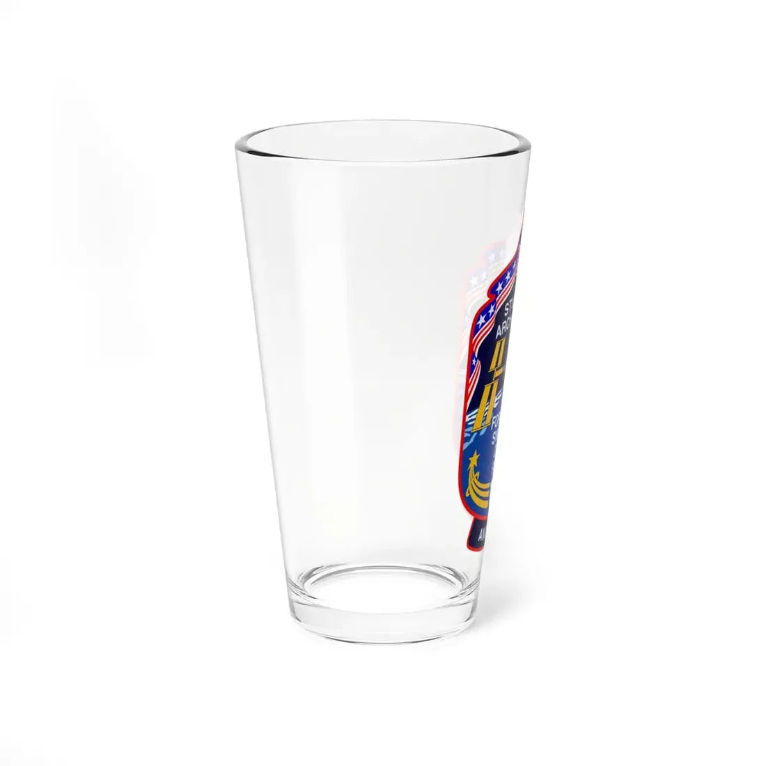 STS 117 v2 (NASA) Pint Glass 16oz - Go Mug Yourself