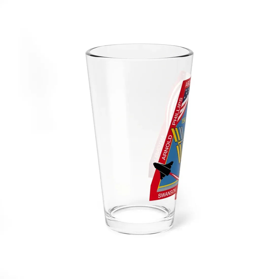 STS 119 (NASA) Pint Glass 16oz - Go Mug Yourself