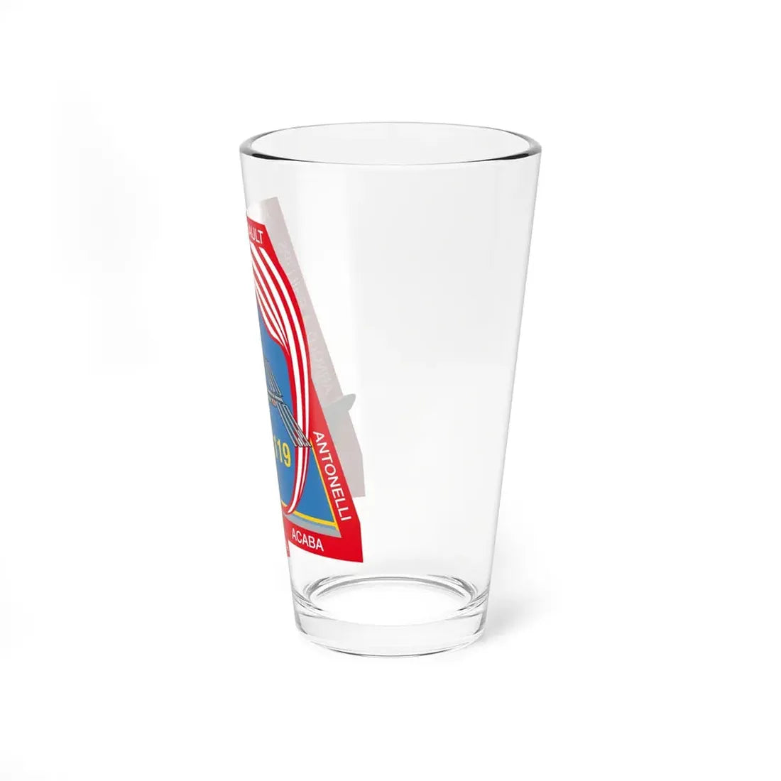 STS 119 (NASA) Pint Glass 16oz - Go Mug Yourself