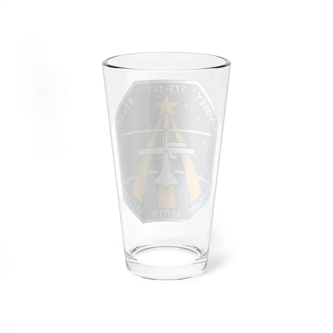 STS 121 (NASA) Pint Glass 16oz - Go Mug Yourself