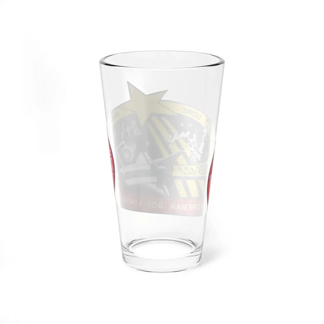 STS 123 (NASA) Pint Glass 16oz - Go Mug Yourself