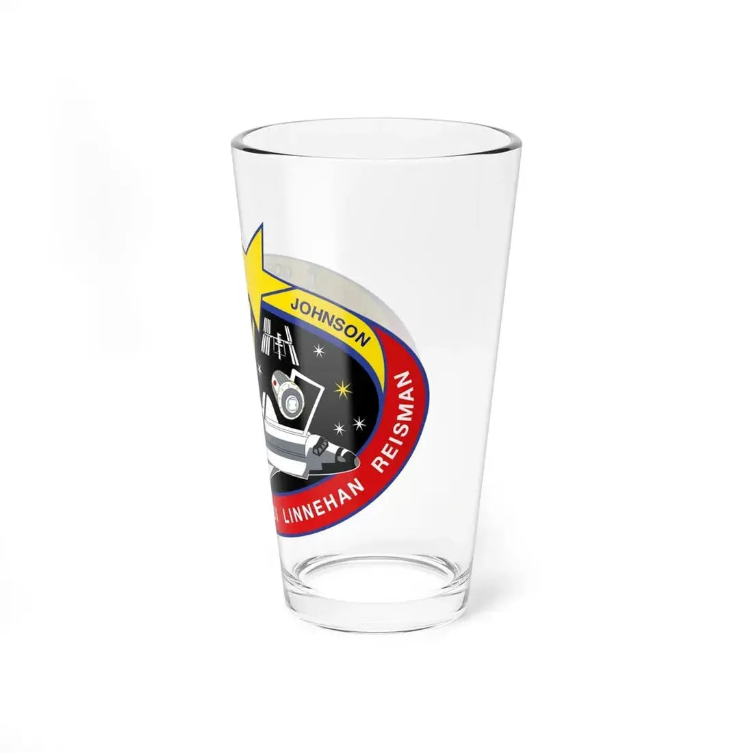 STS 123 (NASA) Pint Glass 16oz - Go Mug Yourself