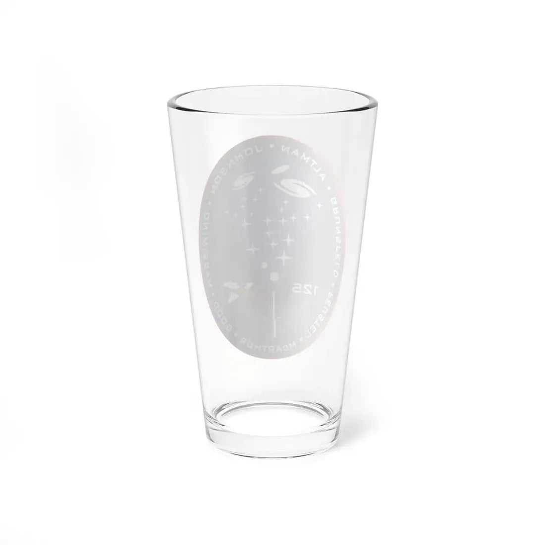 STS 125 (NASA) Pint Glass 16oz - Go Mug Yourself
