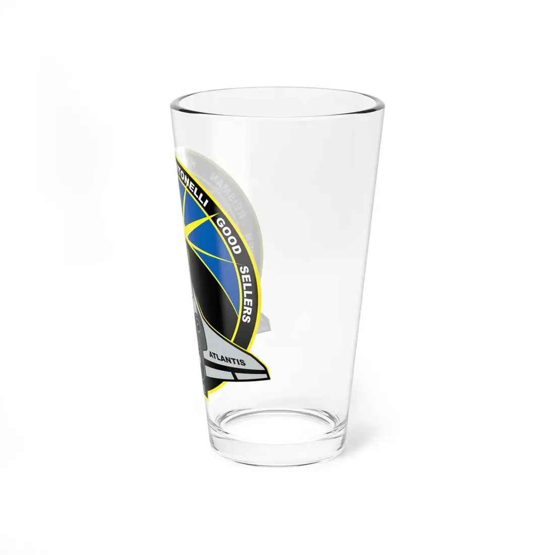 STS 132 (NASA) Pint Glass 16oz - Go Mug Yourself