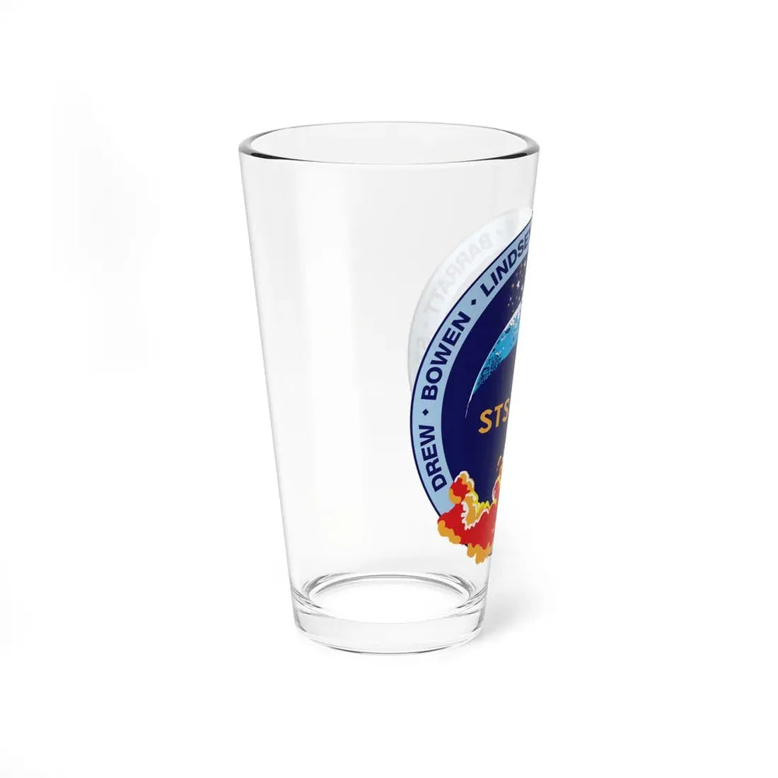 STS 133 (NASA) Pint Glass 16oz - Go Mug Yourself