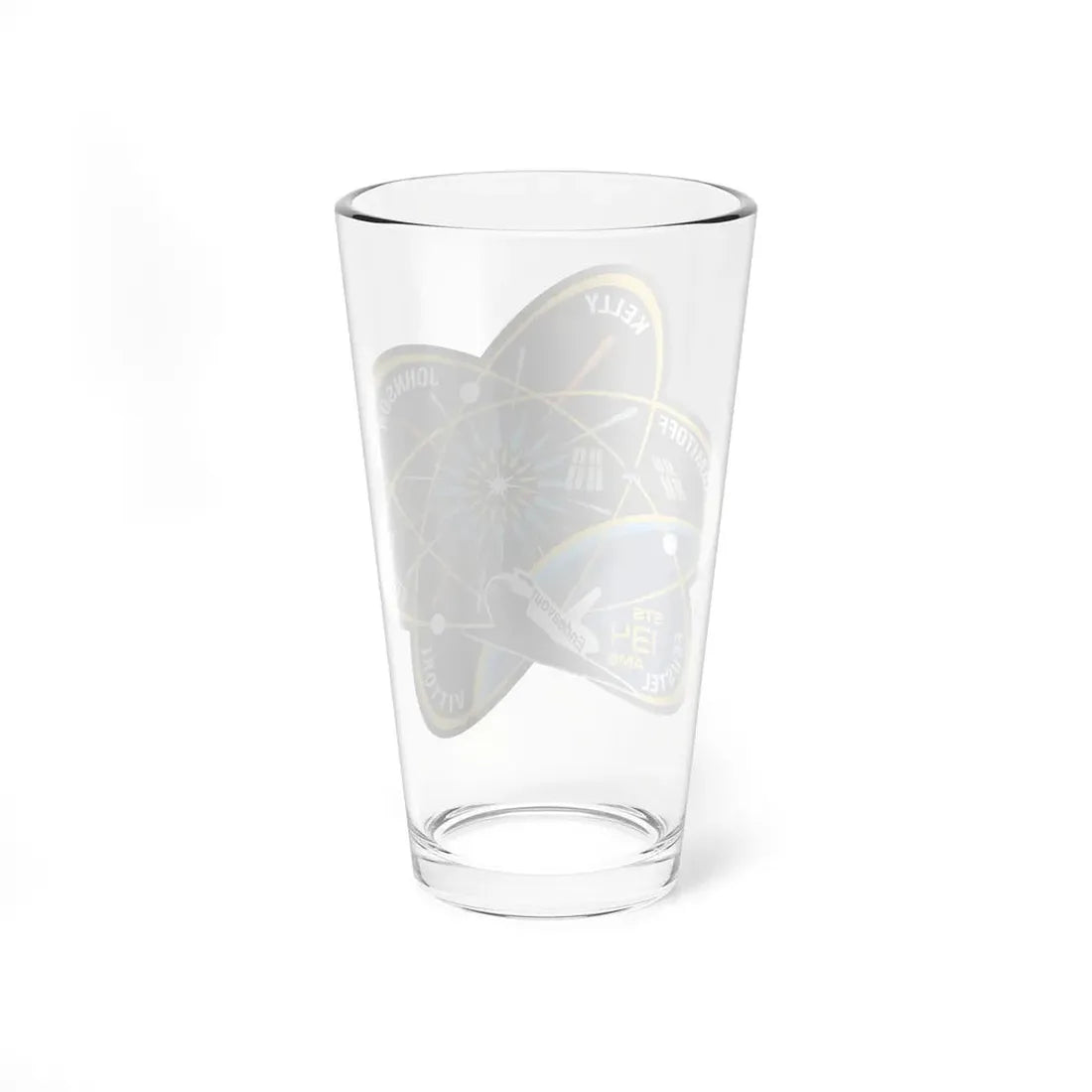 STS 134 (NASA) Pint Glass 16oz - Go Mug Yourself