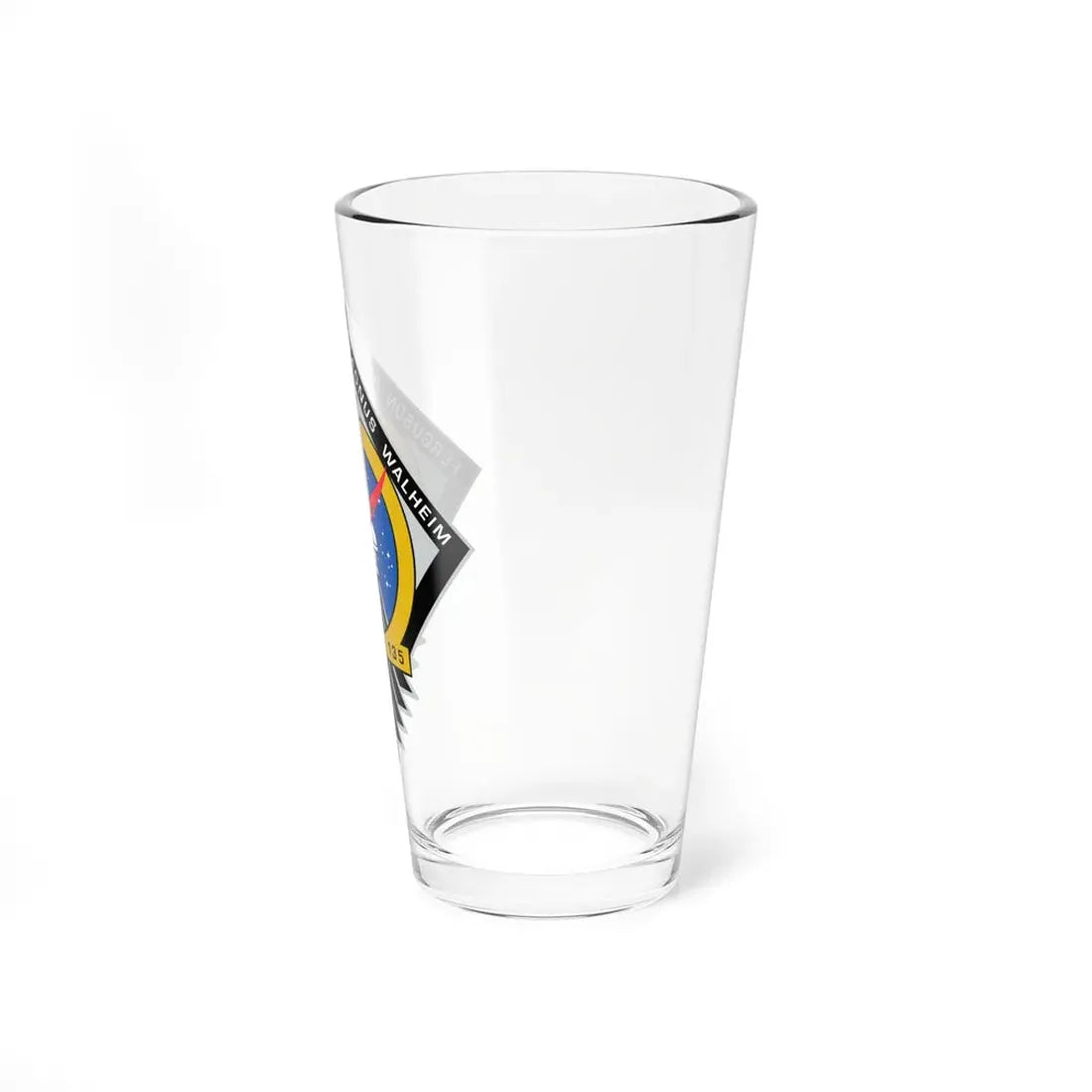 STS 135 (NASA) Pint Glass 16oz - Go Mug Yourself