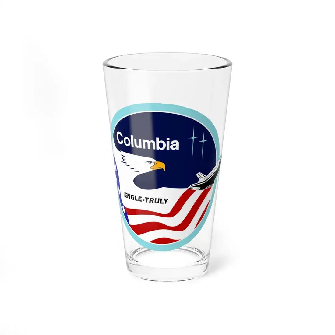 STS 2 (NASA) Pint Glass 16oz 16oz - Go Mug Yourself