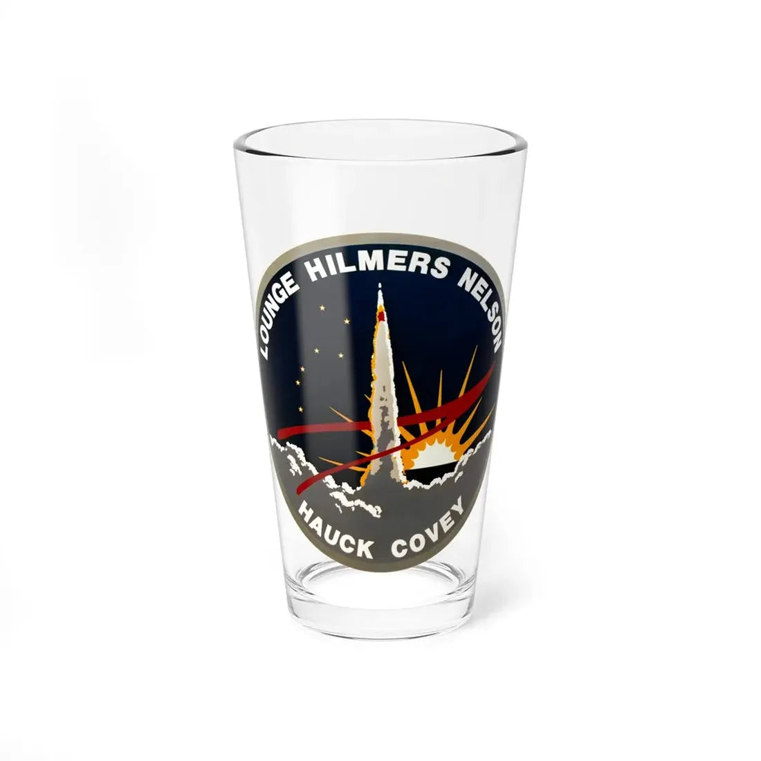 STS 26 (NASA) Pint Glass 16oz 16oz - Go Mug Yourself