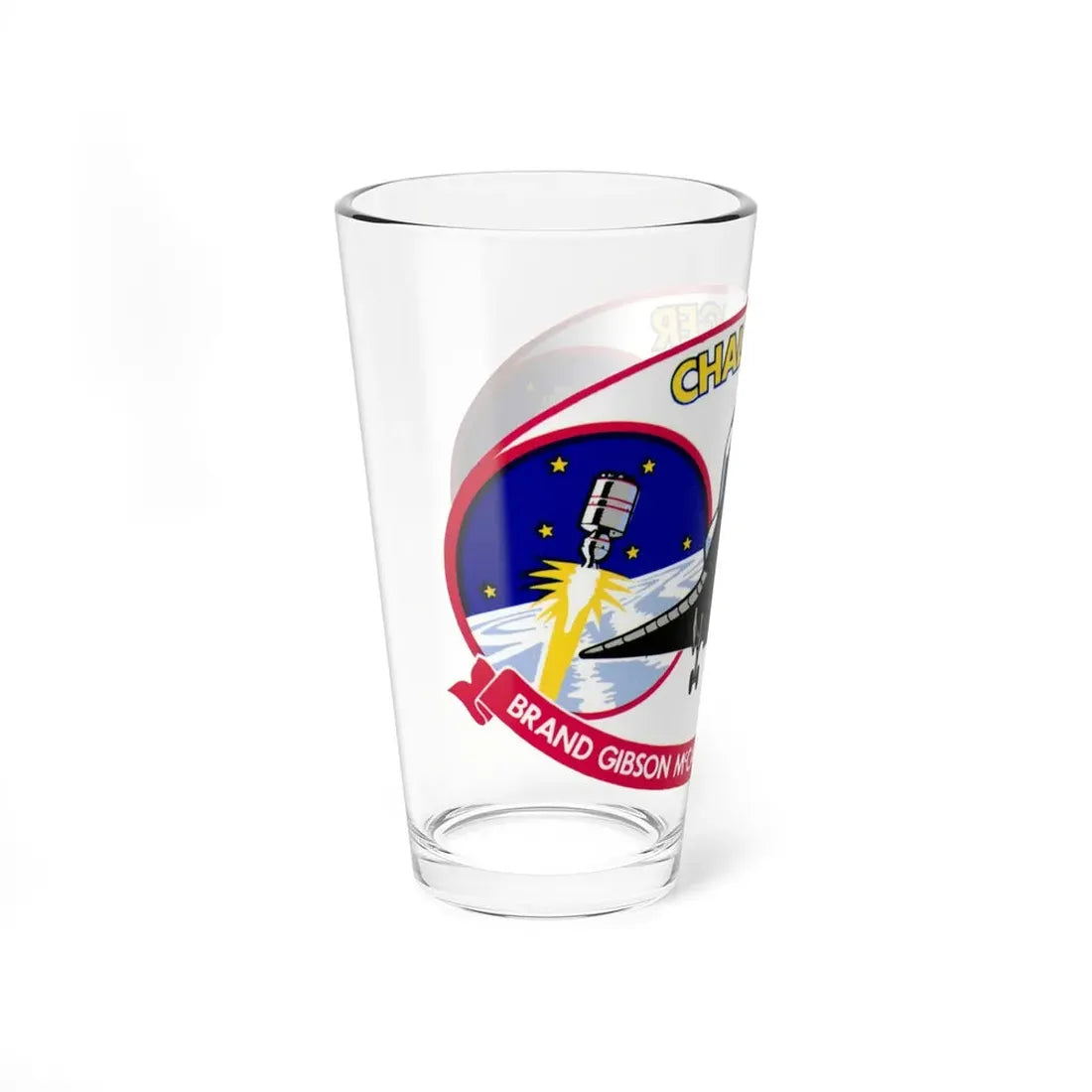 STS 41 b (NASA) Pint Glass 16oz - Go Mug Yourself