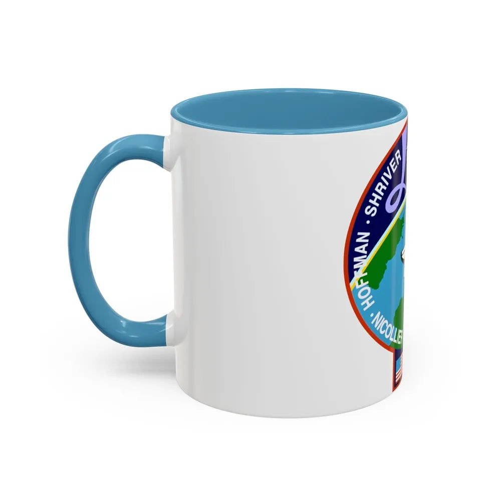 STS 46 (NASA) Accent Coffee Mug-Go Mug Yourself