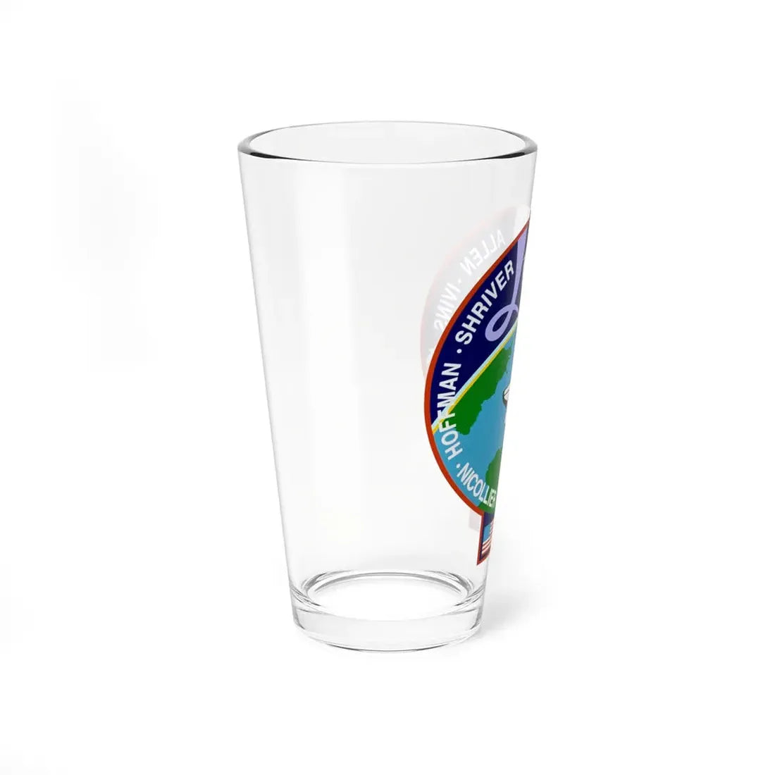 STS 46 (NASA) Pint Glass 16oz - Go Mug Yourself
