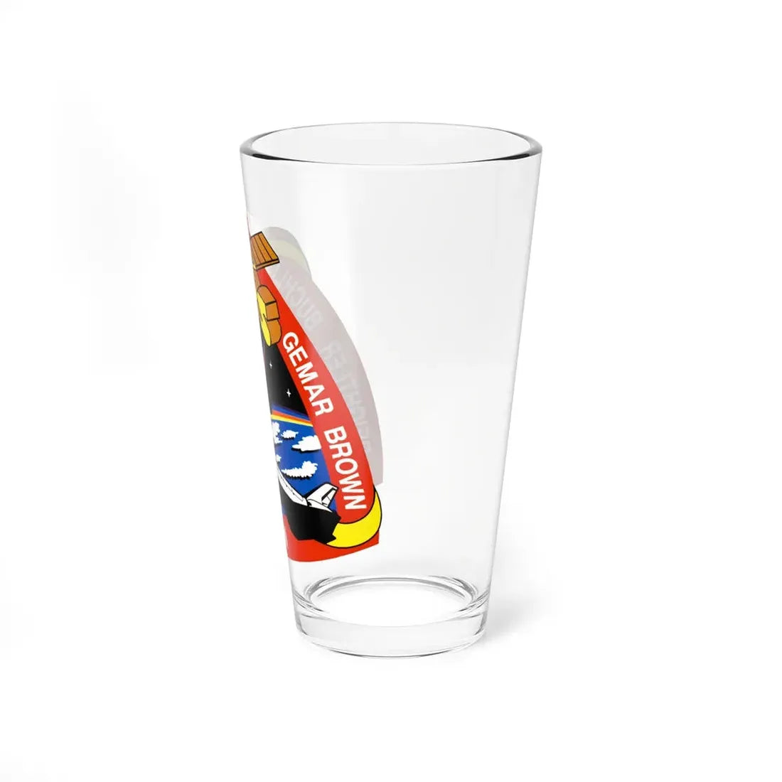 STS 48 (NASA) Pint Glass 16oz - Go Mug Yourself