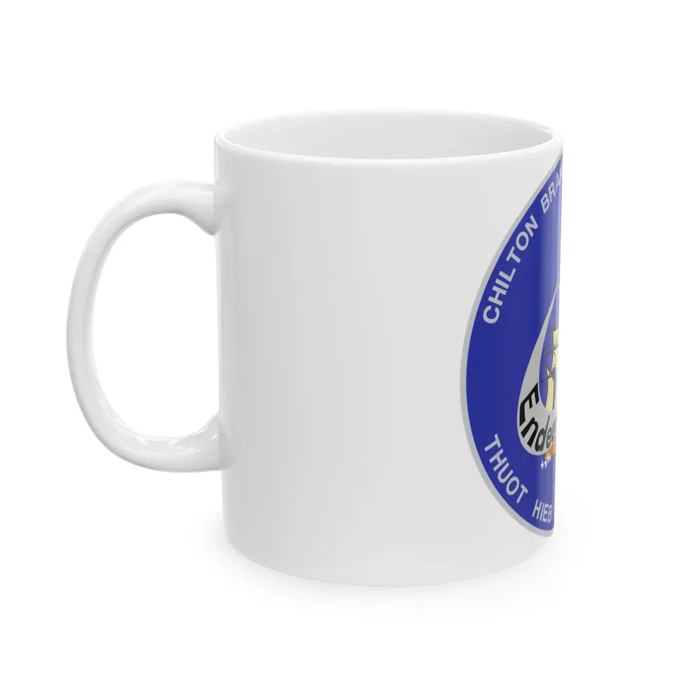 STS 49 (NASA) White Coffee Mug-Go Mug Yourself