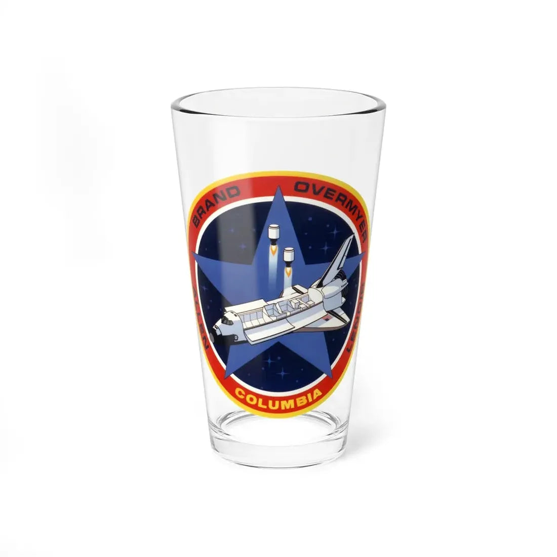 STS 5 (NASA) Pint Glass 16oz 16oz - Go Mug Yourself