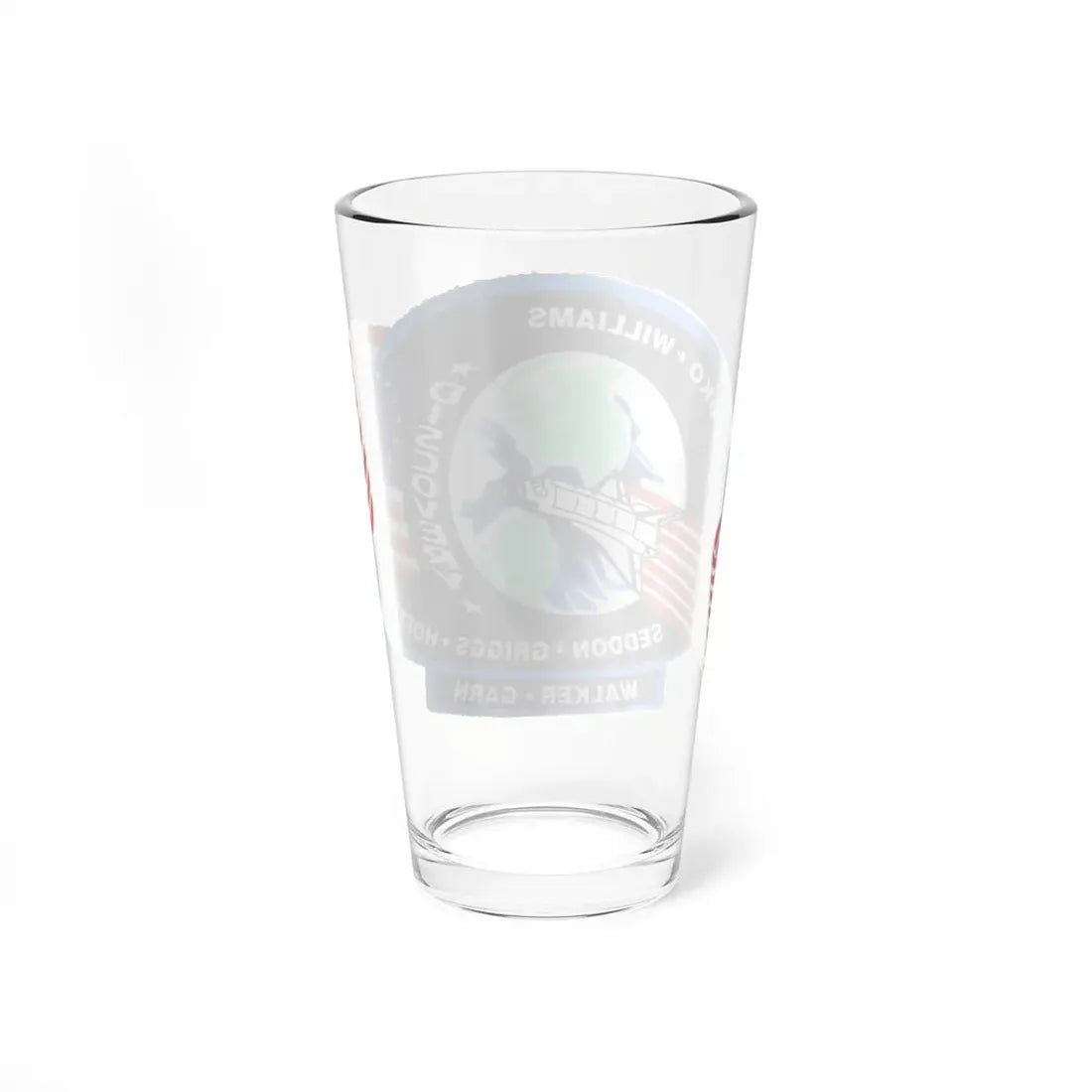 STS 51 d (NASA) Pint Glass 16oz - Go Mug Yourself