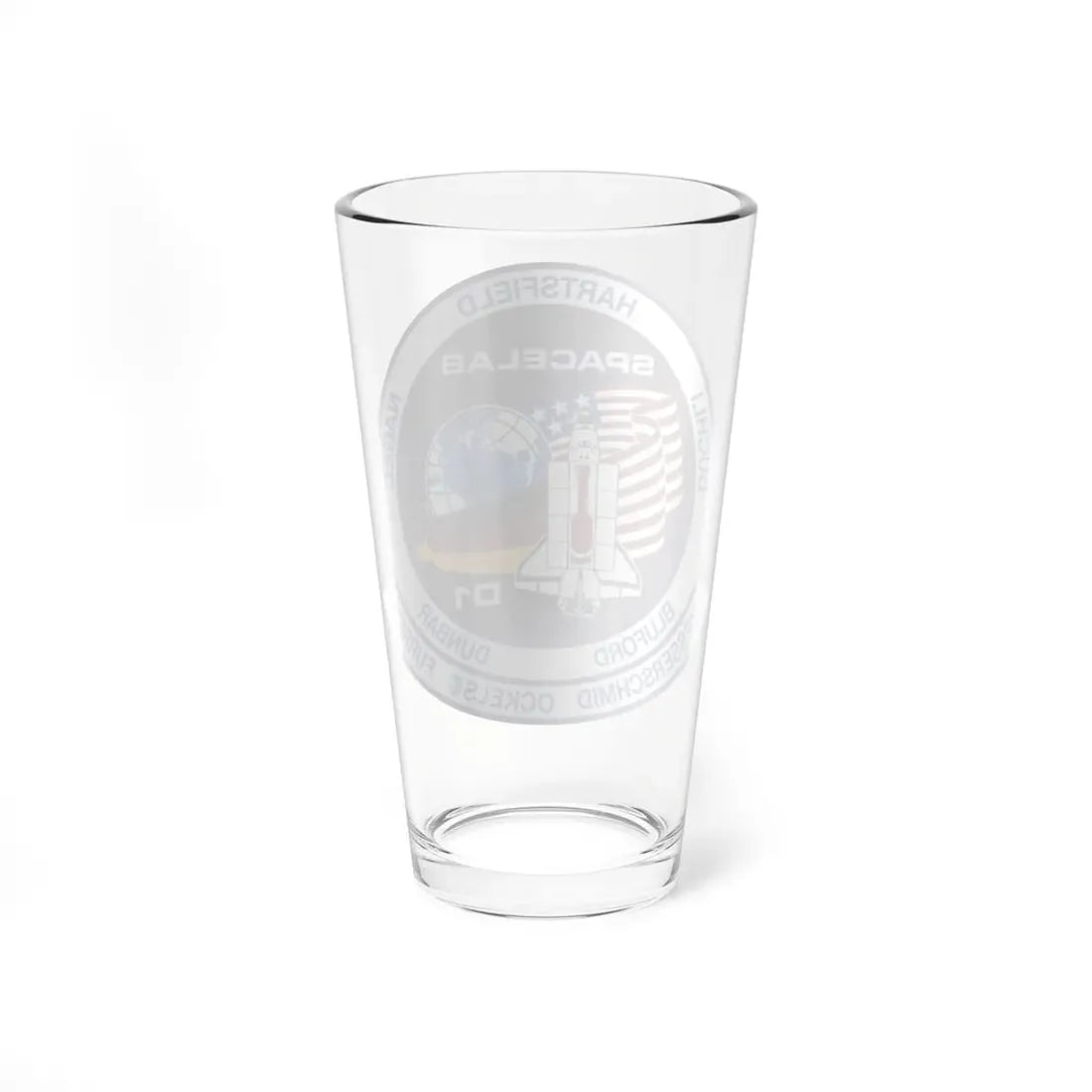 STS 61 a (NASA) Pint Glass 16oz - Go Mug Yourself