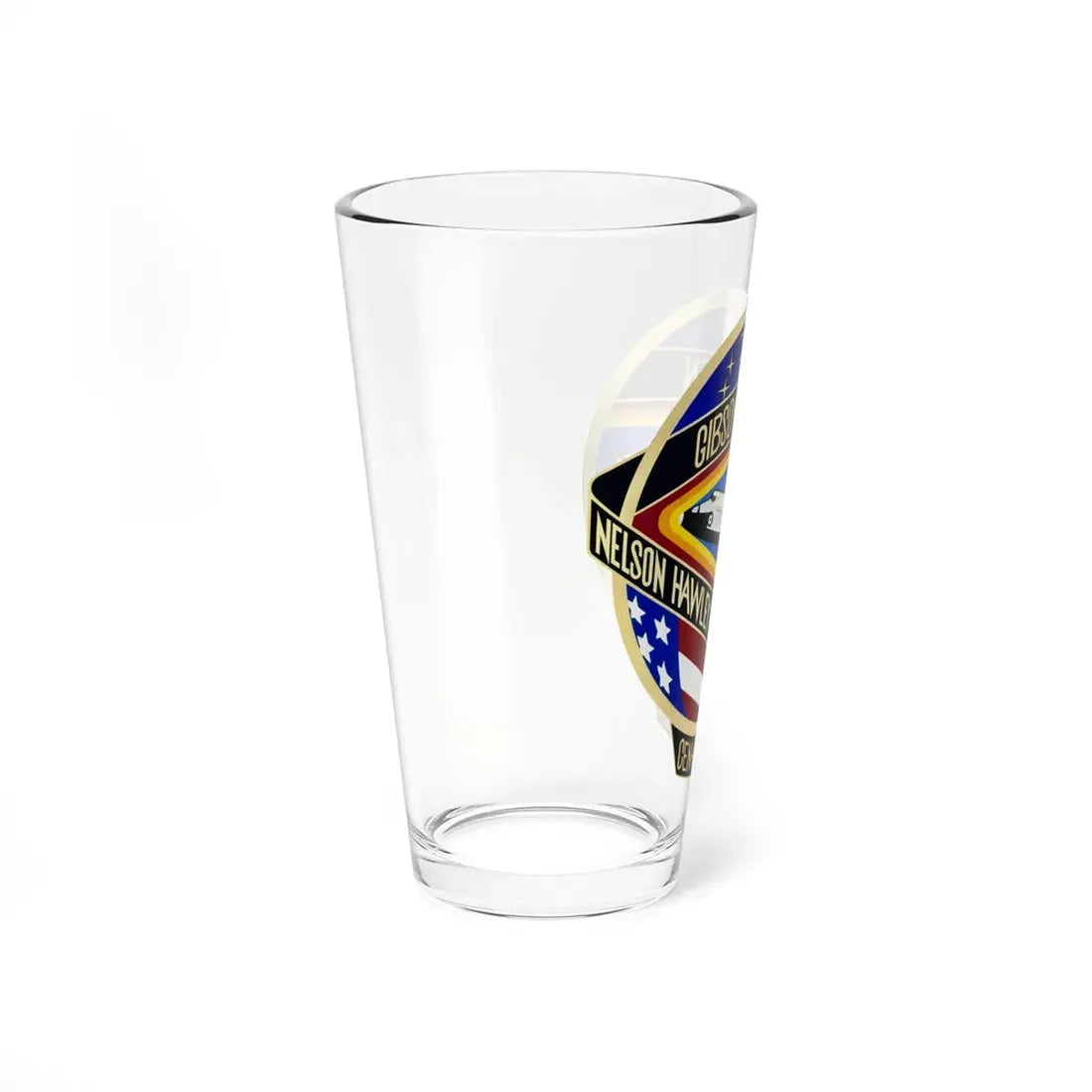 STS 61 c (NASA) Pint Glass 16oz - Go Mug Yourself