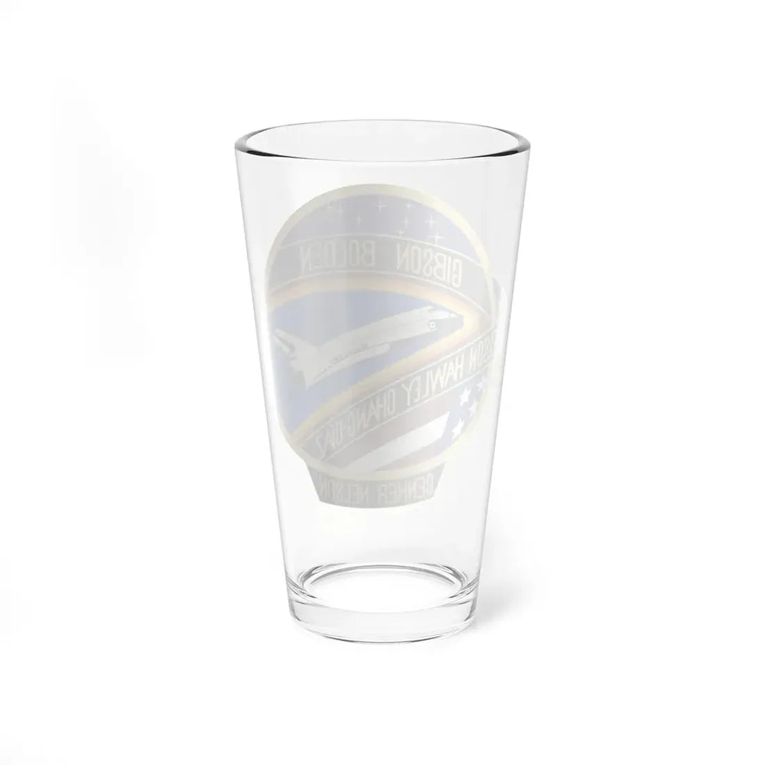 STS 61 c (NASA) Pint Glass 16oz - Go Mug Yourself