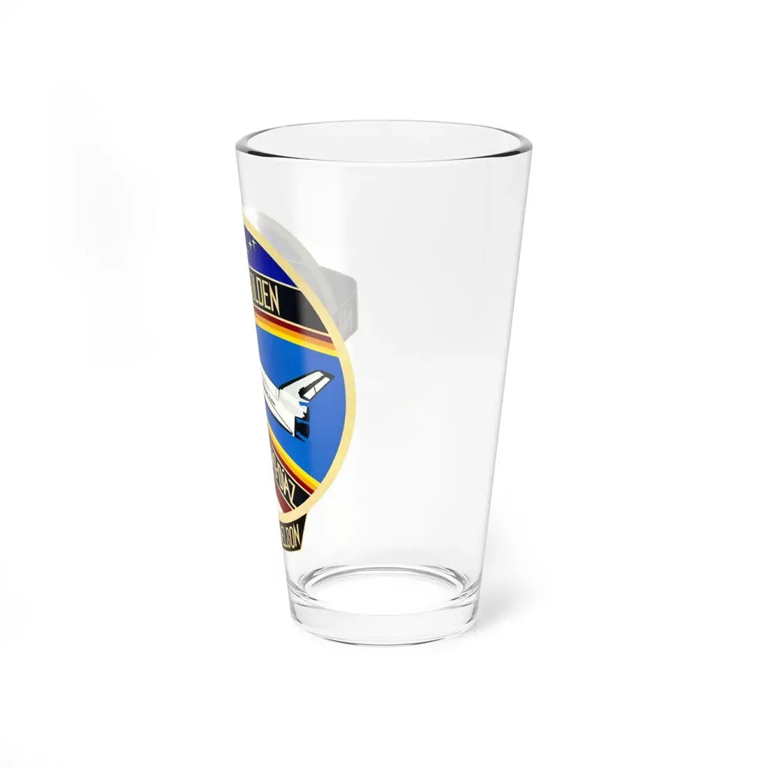 STS 61 c (NASA) Pint Glass 16oz - Go Mug Yourself