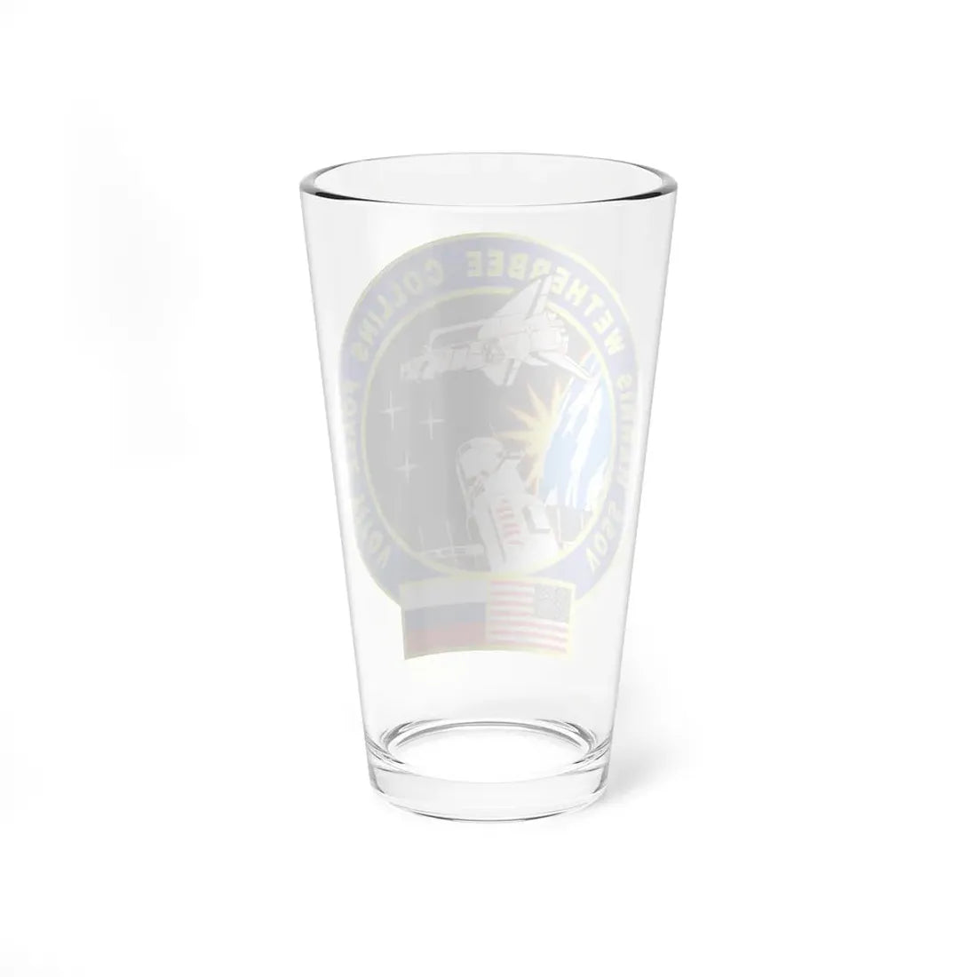 STS 63 (NASA) Pint Glass 16oz - Go Mug Yourself