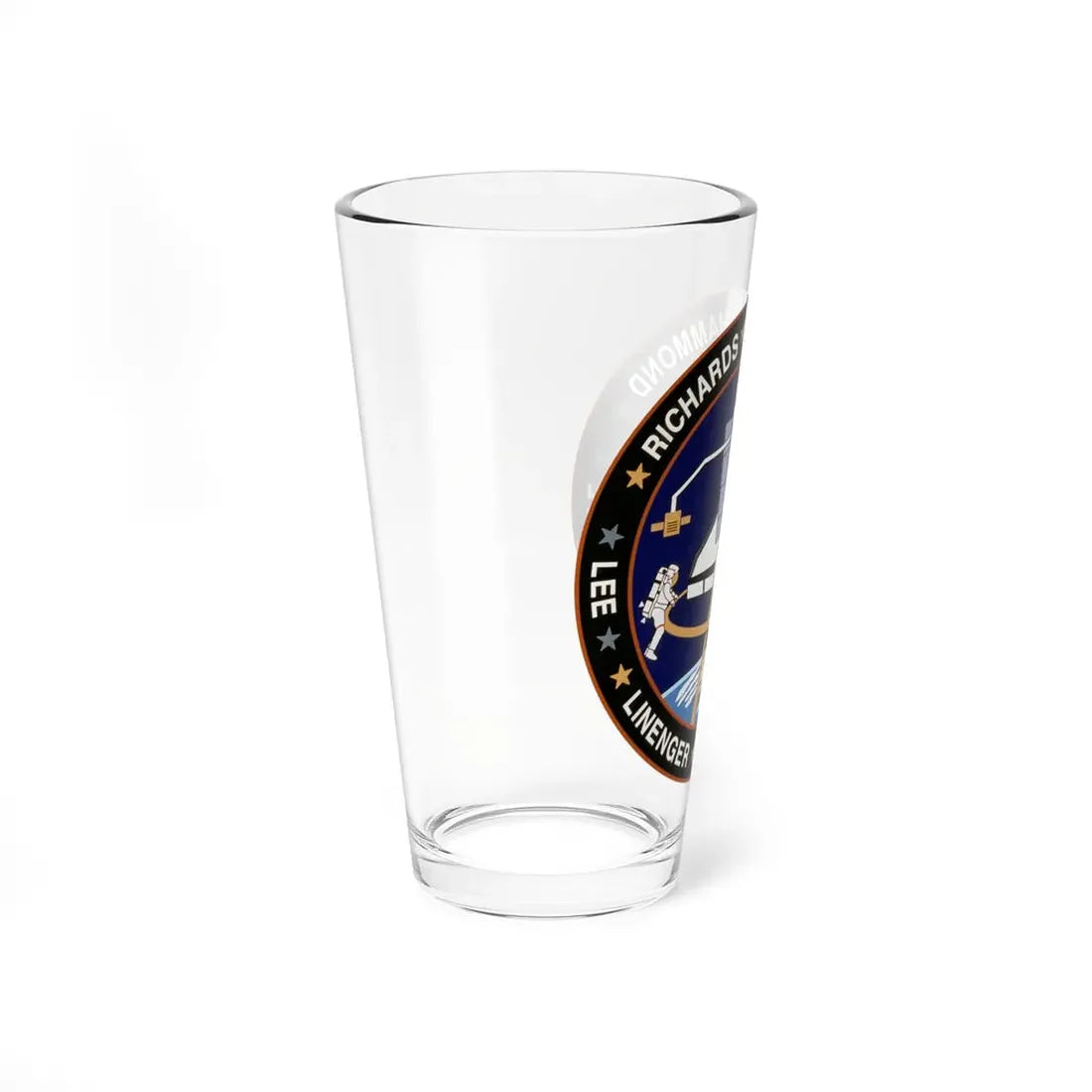 STS 64 (NASA) Pint Glass 16oz - Go Mug Yourself