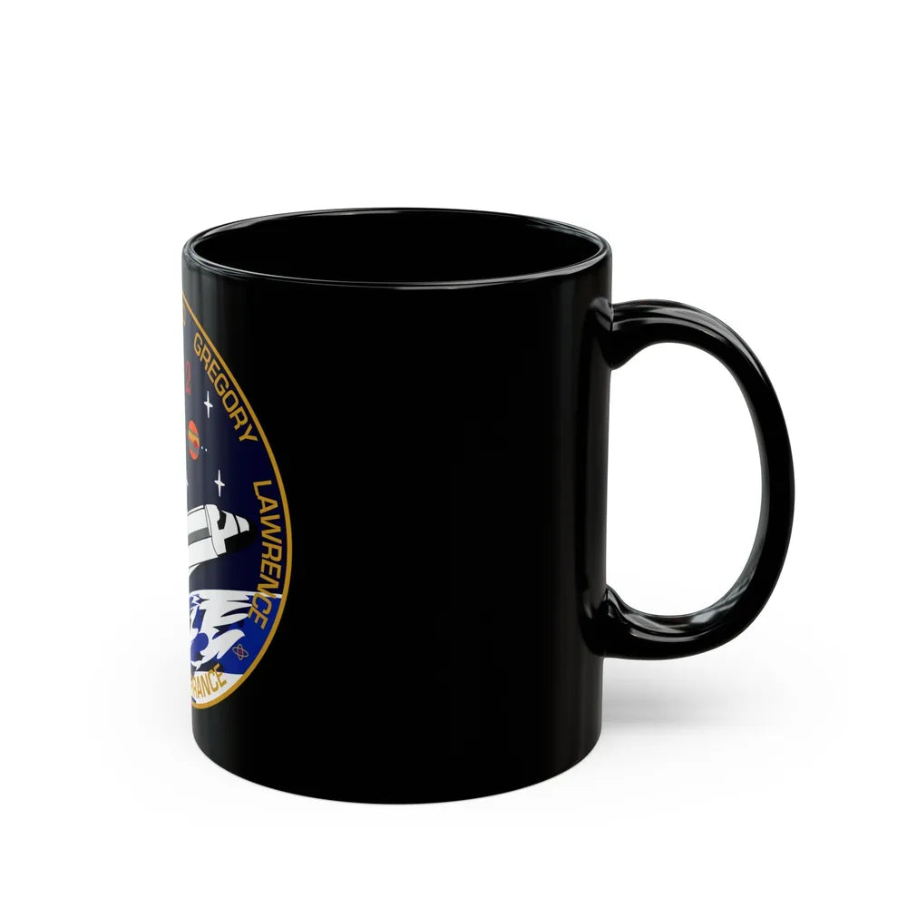 STS 67 (NASA) Black Coffee Mug-Go Mug Yourself