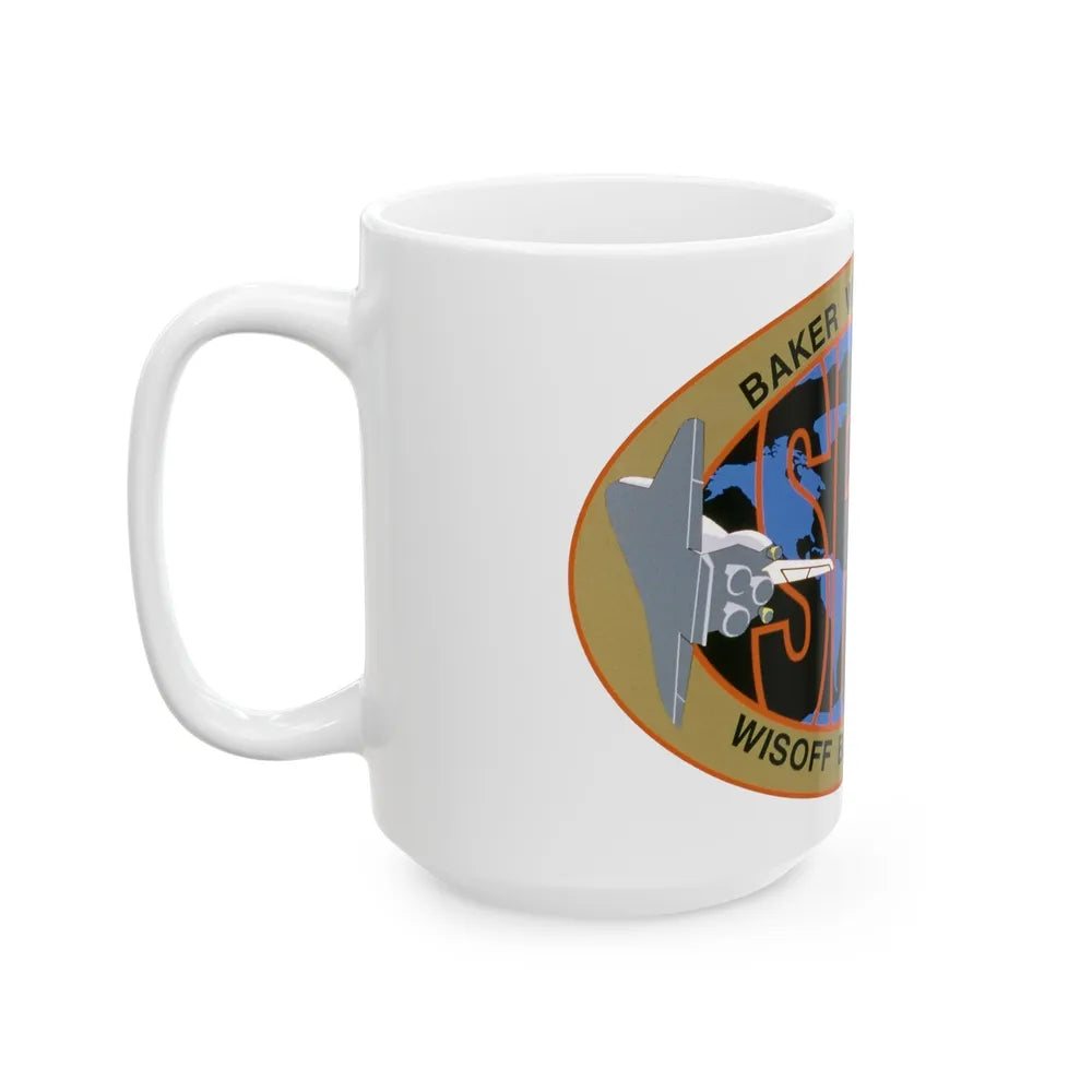 STS 68 (NASA) White Coffee Mug-Go Mug Yourself