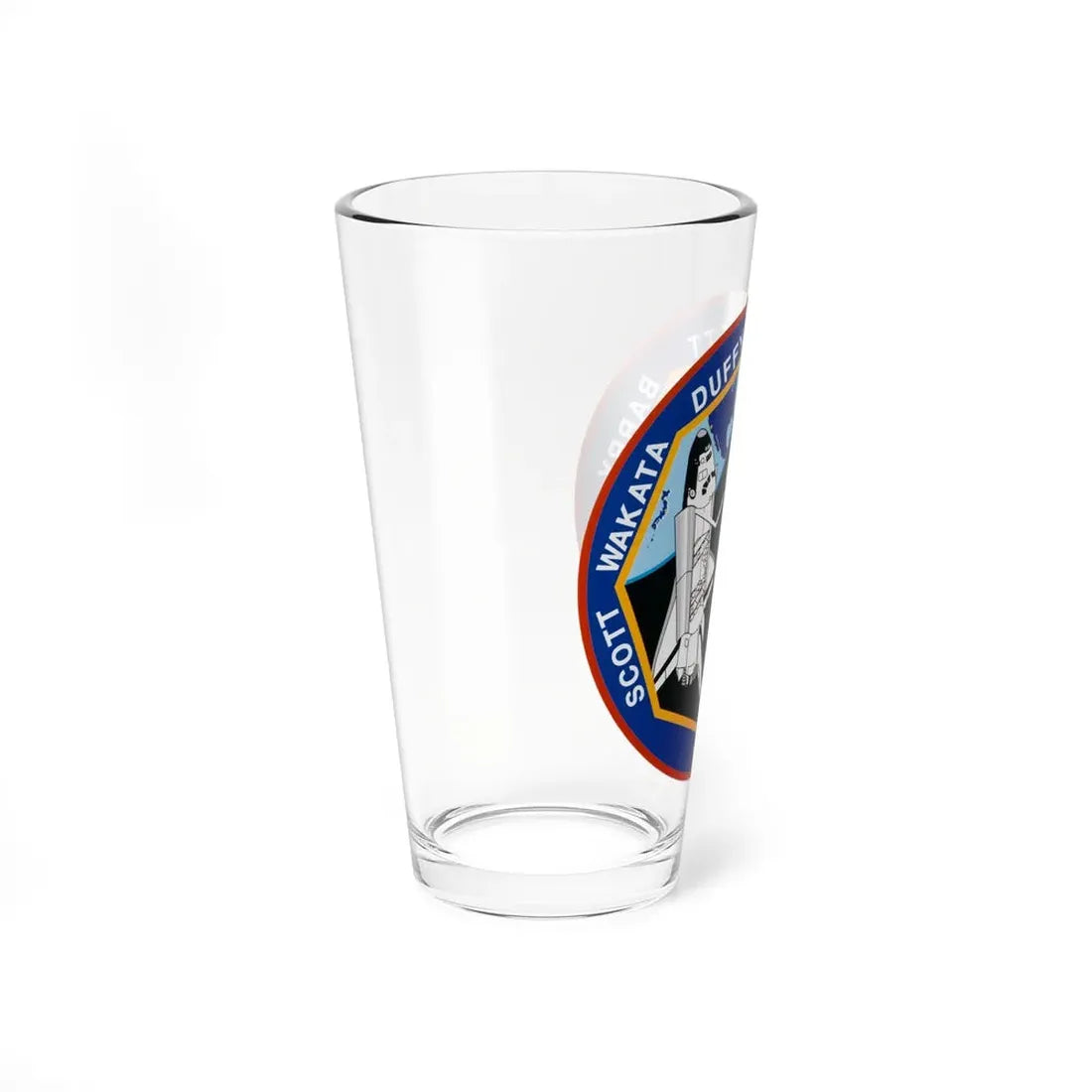 STS 72 (NASA) Pint Glass 16oz - Go Mug Yourself