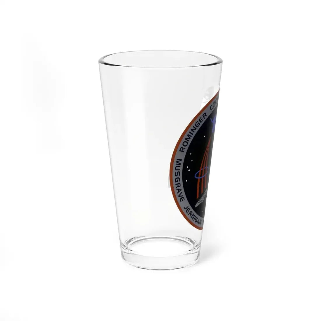 STS 80 (NASA) Pint Glass 16oz - Go Mug Yourself