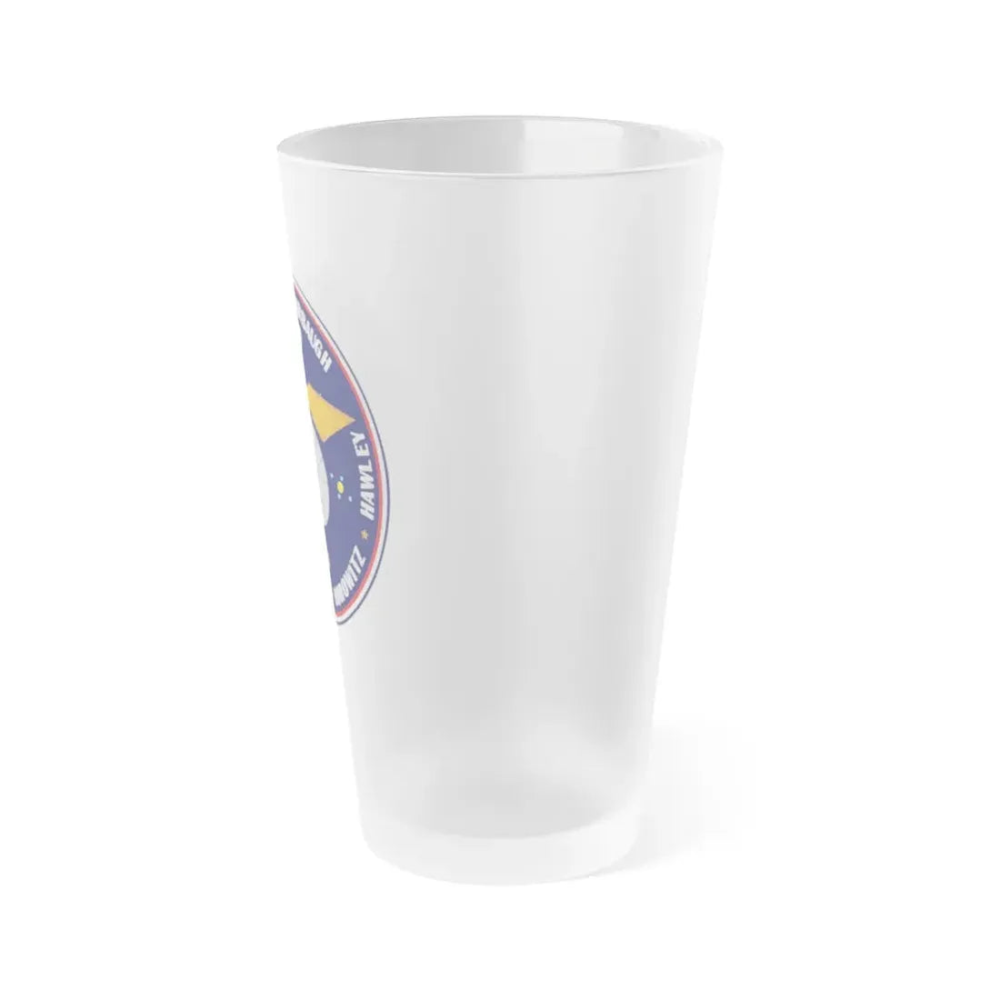 STS 82 (NASA) Frosted Pint Glass 16oz - Go Mug Yourself