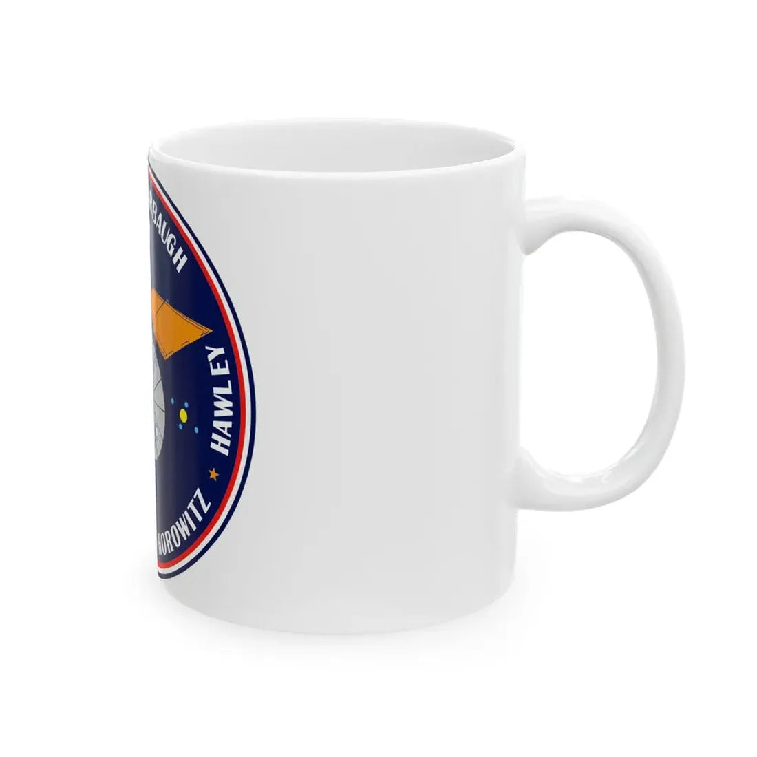 STS 82 (NASA) White Coffee Mug - Go Mug Yourself