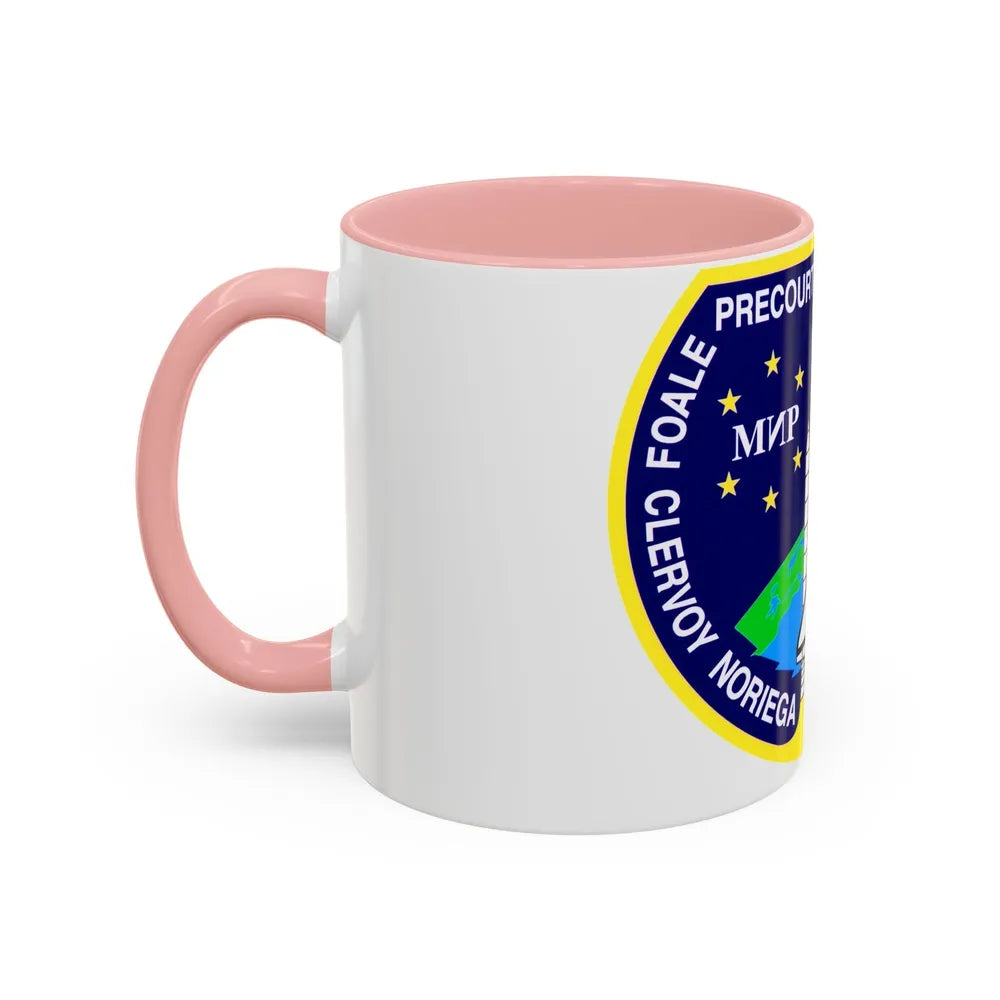 STS 84 (NASA) Accent Coffee Mug-Go Mug Yourself