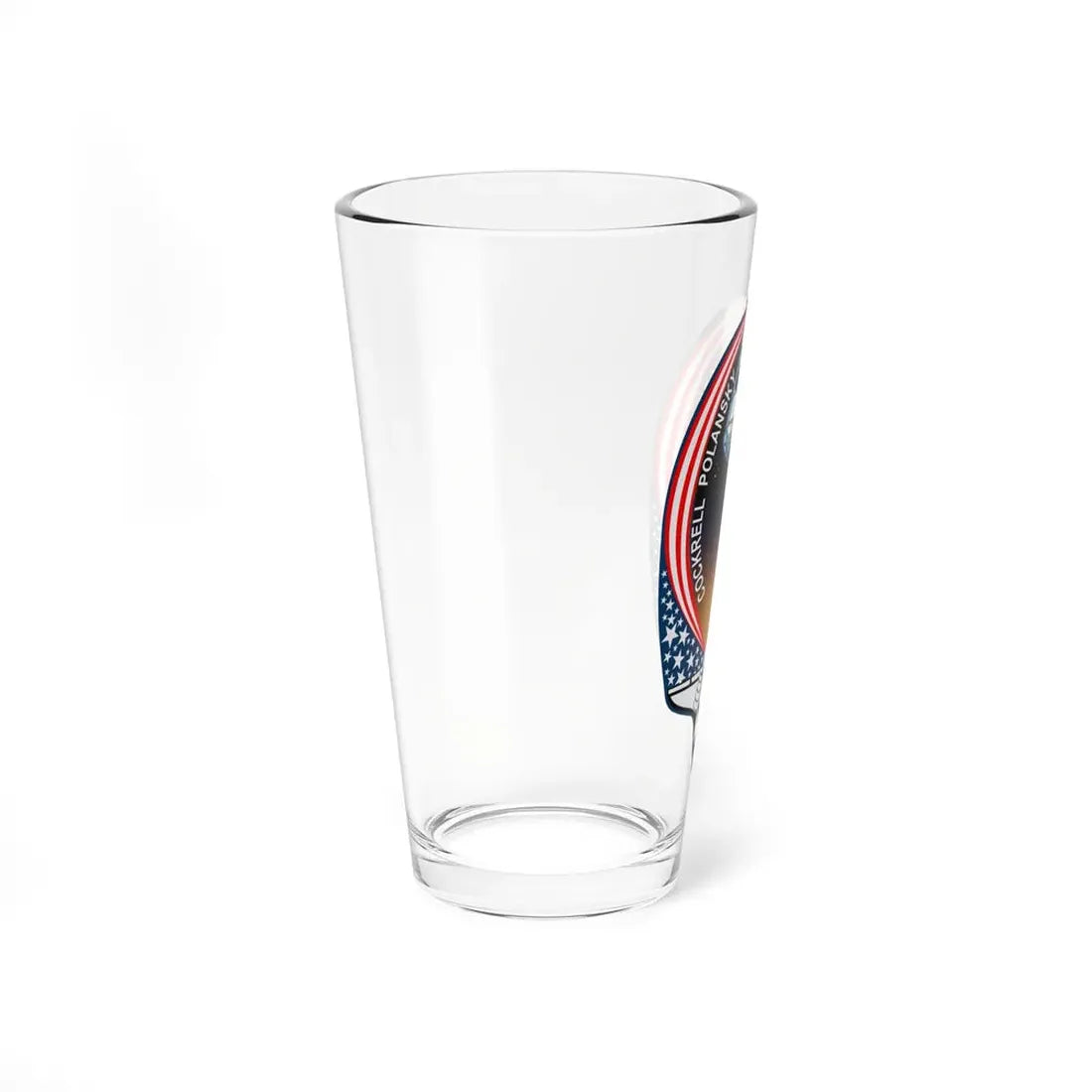 STS 98 (NASA) Pint Glass 16oz - Go Mug Yourself