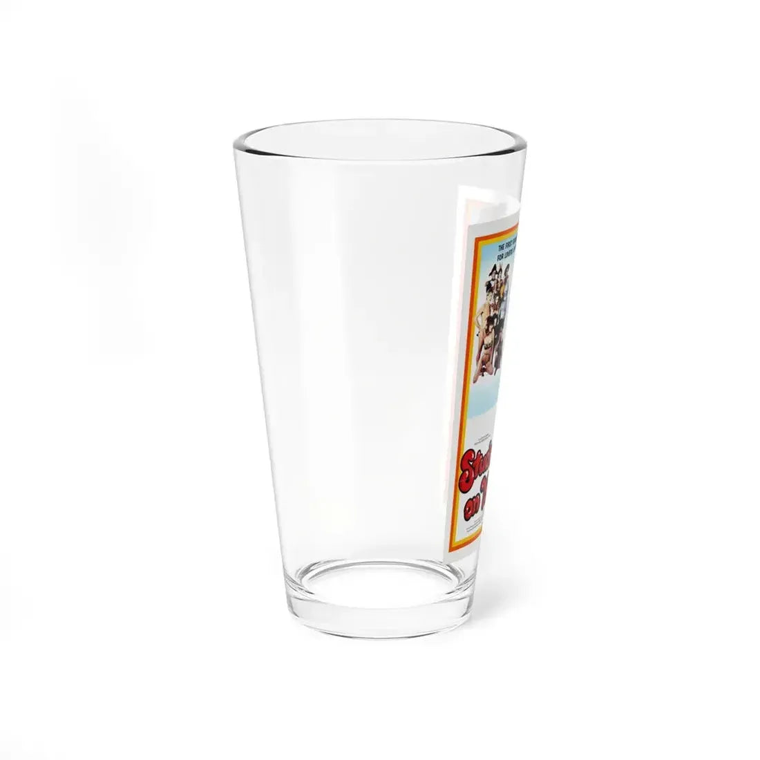 STUCK ON YOU! 1983 Movie Poster - Pint Glass 16oz - Go Mug Yourself
