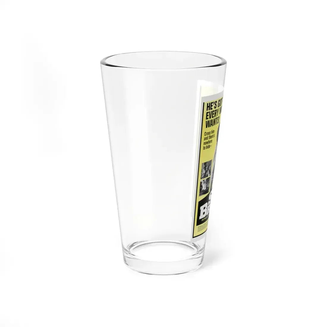STUD BROWN (DYNAMITE BROTHERS) 1974 Movie Poster - Pint Glass 16oz - Go Mug Yourself